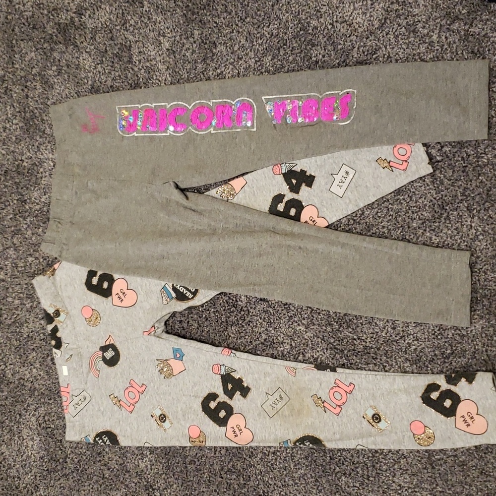 BUNDLE - Girls Leggings Size 5
